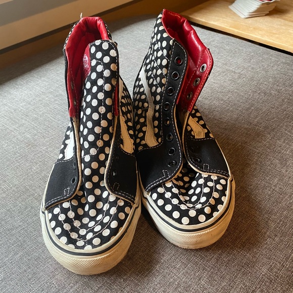 Vintage VANS SK8- Hi Polka Dot Vans - Picture 5 of 8